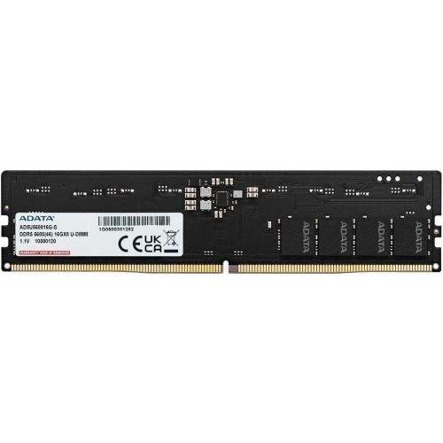 ADATA Модуль памяти DIMM 16GB DDR5-5600 AD5U560016G-S ADATA Модуль памяти DIMM 16GB DDR5-5600 AD5U560016G-S