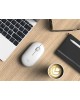 LOGITECH Мышь Pebble M350 белый оптическая 1000dpi silent беспров. BT/Radio USB для ноутбука 3but (910-005541)