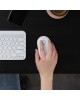 LOGITECH Мышь Pebble M350 белый оптическая 1000dpi silent беспров. BT/Radio USB для ноутбука 3but (910-005541)
