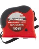 MATRIX Рулетка Double fixation,10 м х 25 мм,обрезиненный корпус,двойная плавная фиксация 31061