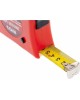 MATRIX Рулетка Double fixation,10 м х 25 мм,обрезиненный корпус,двойная плавная фиксация 31061