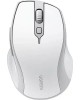 UGREEN Мышка компьютерная беспроводная MU101 (15805) Ergonomic Contoured-Shape Design Wireless Mouse 2.4 GHz&B. Цвет: бело-серый