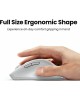 UGREEN Мышка компьютерная беспроводная MU101 (15805) Ergonomic Contoured-Shape Design Wireless Mouse 2.4 GHz&B. Цвет: бело-серый