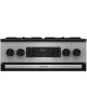 GORENJE Газовая плита GK5C60SJ, электрическая духовка, без крышки, сталь, серый