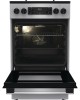 GORENJE Газовая плита GK5C60SJ, электрическая духовка, без крышки, сталь, серый