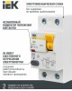 IEK Выключатель дифф.тока УЗО ВД1-63 (MDV10-2-016-030) 16A 30мА AC 2П 230В 2мод белый (упак.:1шт)