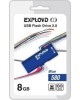 USB флэш-накопитель EXPLOYD 8GB-580-синий [EX-8GB-580-Blue]