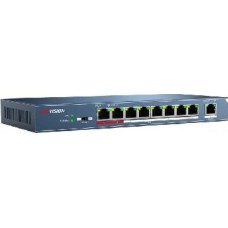 коммутатор HIKVISION DS-3E0109P-E неуправляемый PoE коммутатор 8