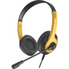 A4TECH Fstyler FH100U желтый/черный 2м накладные USB оголовье (FH100U (BUMBLEBEE))