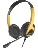 A4TECH Fstyler FH100U желтый/черный 2м накладные USB оголовье (FH100U (BUMBLEBEE))