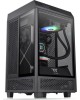 THERMALTAKE Корпус The Tower 100 черный без БП miniITX 1x120mm 3x140mm 2xUSB3.0 audio bott PSU
