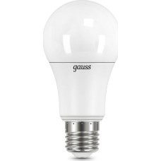GAUSS Лампа светодиодная A60 12Вт цок.:E27 шар 220B 4100K св.свеч.бел.нейт. A60 (упак.:10шт) (102502212)