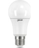 GAUSS Лампа светодиодная A60 12Вт цок.:E27 шар 220B 4100K св.свеч.бел.нейт. A60 (упак.:10шт) (102502212)