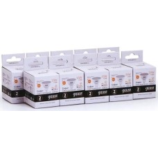 GAUSS Упаковка ламп LED GU5.3, спот, 3.5Вт, MR16, 10 шт. [13514]
