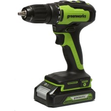 GREENWORKS Дрель-шуруповерт GD24DD35K2, 2Ач, с одним аккумулятором [3704007ua]