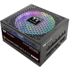 THERMALTAKE Блок питания ATX 850W Toughpower GF3 ARGB 80+ gold 24pin APFC 140mm fan color LED 12xSATA Cab Manag RTL