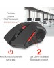 Мышь DEFENDER (52276) ACCURA MM-275 черный/красный