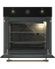Духовой шкаф электрический NORDEN NRD 6000 BL RUSTIC черный
