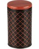 MALLONY Банка жестяная CLASSICO NERO для сыпучих продуктов, размер: 10,5*18,5 см, круглая, с крышкой (104872)