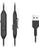 A4TECH Наушники с микрофоном Fstyler FH100U белый/черный 2м накладные USB оголовье (FH100U (PANDA))