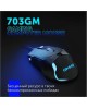 OKLICK Мышь Оклик 703GM черный оптическая 3600dpi USB для ноутбука 6but (1533541)
