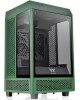 THERMALTAKE Корпус The Tower 100 черный без БП miniITX 1x120mm 3x140mm 2xUSB3.0 audio bott PSU