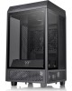 THERMALTAKE Корпус The Tower 100 черный без БП miniITX 1x120mm 3x140mm 2xUSB3.0 audio bott PSU
