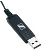 EPOS Гарнитура Sennheiser PC 8 USB, для контактных центров, накладные, проводные, черный [1000432]