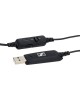 EPOS Гарнитура Sennheiser PC 8 USB, для контактных центров, накладные, проводные, черный [1000432]