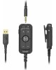 A4TECH Наушники с микрофоном Bloody M590i синий/белый 1м мониторные USB оголовье (M590I SPORTS NAVY)