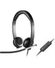 LOGITECH Наушники с микрофоном H650E черный 1.1м накладные оголовье (981-000519)