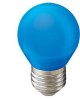 лампы светодиодные ECOLA K7CB50ELB GLOBE LED COLOR 5W/G45/E27 Синий