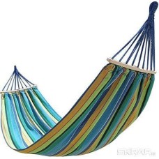 ECOS Гамак полотняный (поликоттон) с деревянными планками и чехлом для хранения, р-р 200х80см Ham-35 (104835)