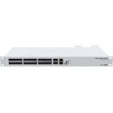 MIKROTIK Коммутатор CRS326-24S+2Q+RM (L3) 1x100Мбит/с 24SFP+ 2xQSFP+ управляемый