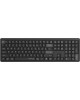 A4TECH Клавиатура Fstyler FBX55C черный USB беспроводная BT/Radio slim Multimedia (FBX55C)