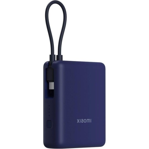 XIAOMI Внешний аккумулятор 33W Power Bank 10000mAh (Integrated Cable) Ice Blue GL