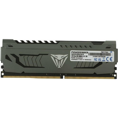 Модуль памяти PATRIOT Viper Steel PVS432G360C8 DDR4 - 32ГБ 3600, DIMM, Ret Модуль памяти PATRIOT Viper Steel PVS432G360C8 DDR4 - 32ГБ 3600, DIMM, Ret