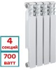 Радиатор биметаллический АКВАПРОМ BI 500/80 B20 4 секции 00-00017647