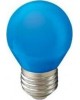 лампы светодиодные ECOLA K7CB50ELB GLOBE LED COLOR 5W/G45/E27 Синий