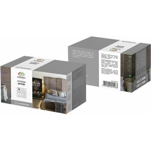 Электрогирлянды NEON-NIGHT (235-069) ДОЖДЬ 2*3 м, прозрачный ПВХ, 240 LED Мультиколор IP20, не соединяются Электрогирлянды NEON-NIGHT (235-069) ДОЖДЬ 2*3 м, прозрачный ПВХ, 240 LED Мультиколор IP20, не соединяются