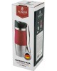 Термокружка AGNESS 709-032 400мл с кнопкой-стоппером (красный)