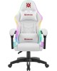 Кресло DEFENDER (64048) Core Белый,RGB,класс 4,PU Белый