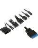 ZALMAN Корпус ATX ZM-T8, Midi-Tower, без БП, черный