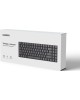 UGREEN Клавиатура механическая KU102 (15294) Slim Mechanical Keyboard USB-C & Bluetooth тонкая и легкая. Цвет: черный