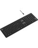 A4TECH Клавиатура Fstyler FBX55C черный USB беспроводная BT/Radio slim Multimedia (FBX55C)