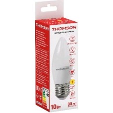Лампа светодиодная THOMSON LED CANDLE 10W 800Лм E27 3000K