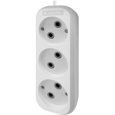 Удлинитель DEFENDER (99273) B230 - 3 роз х 1,5 м, белый