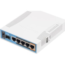 MIKROTIK Роутер беспроводной hAP ac (RB962UIGS-5HACT2HNT) AC1750 10/100/1000BASE-TX/SFP белый