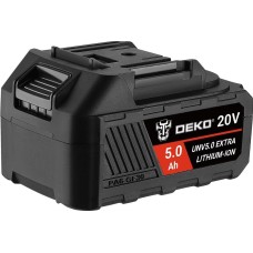 DEKO Батарея аккумуляторная UNV5.0 EXTRA 20В 5Ач Li-Ion (063-4497)