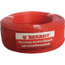 Крепеж REXANT (01-6504) ПГВА 0.75мм 100м красный